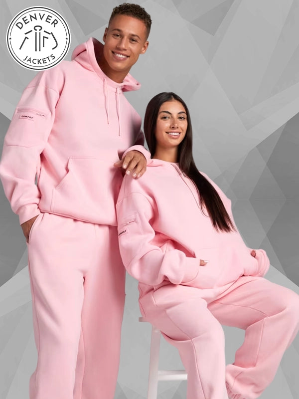 Comfort Airplane Mode Hoodie Pink