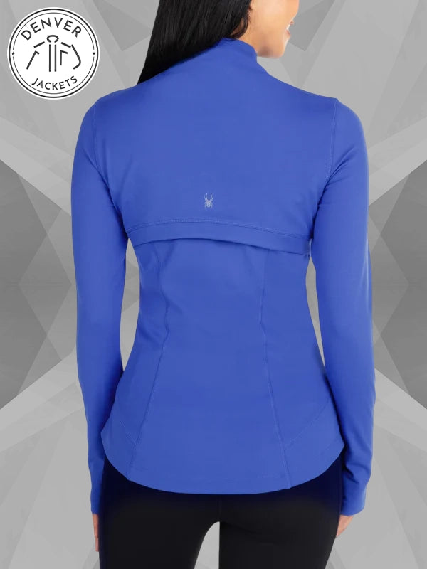 Costco Spyder Women's Yoga Jacket Blue
