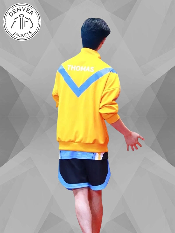 DMD 2025 yellow and Blue Athletic Jacket