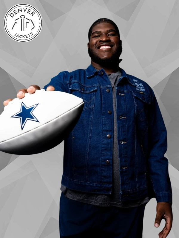 Dallas Cowboys 2025 Rookie Wrengler Jacket Blue