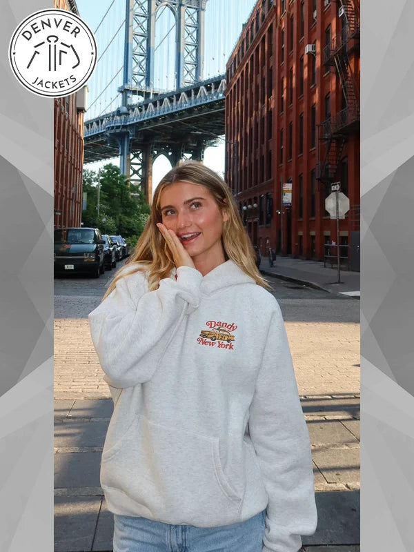 Dandy World Wide New York Hoodie Grey