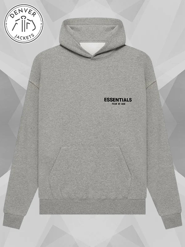 Dark Oatmeal Essentials Hoodie