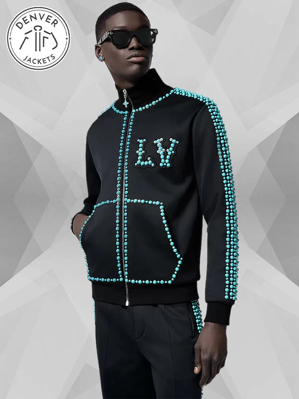 Dawn Staley LV Track Jacket Black