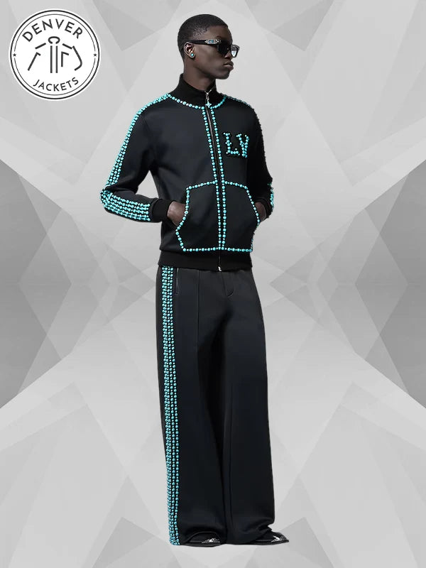 Dawn Staley Louis Vuitton Black Jacket