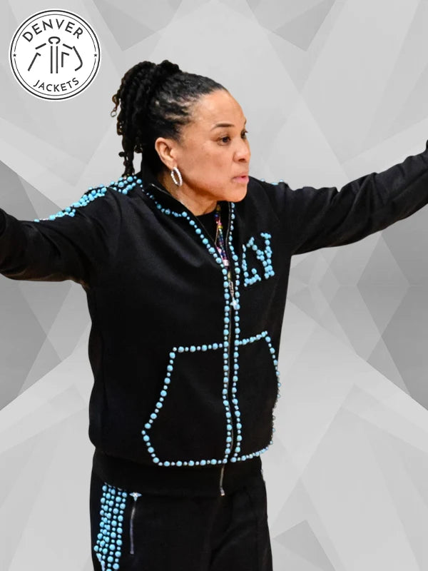 Dawn Staley Louis Vuitton Track Jacket Black