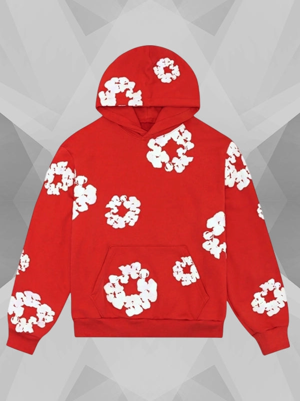 Denim Tears Hoodie Red