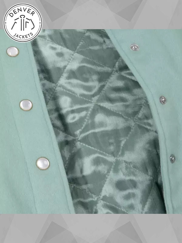 Disneyland x Her Universe Varsity Jacket Mint Green