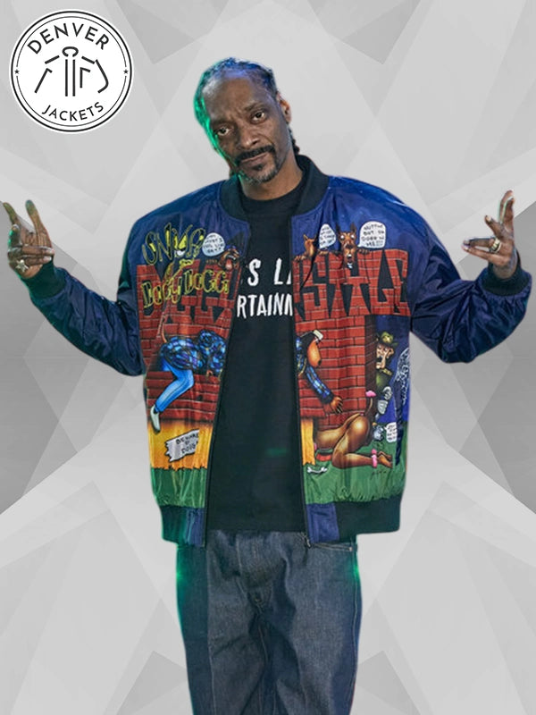 Doggystyle Snoop Dogg Nautical Bomber Jacket