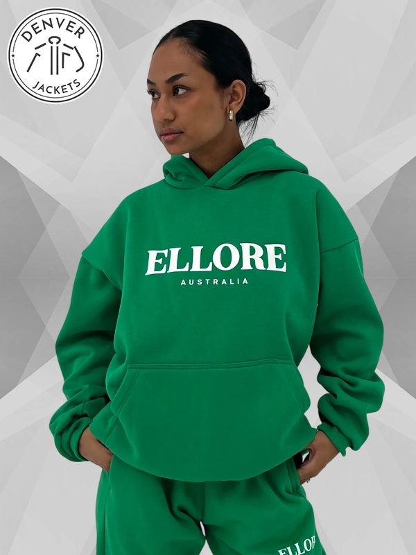 Ellore Hoodie Green