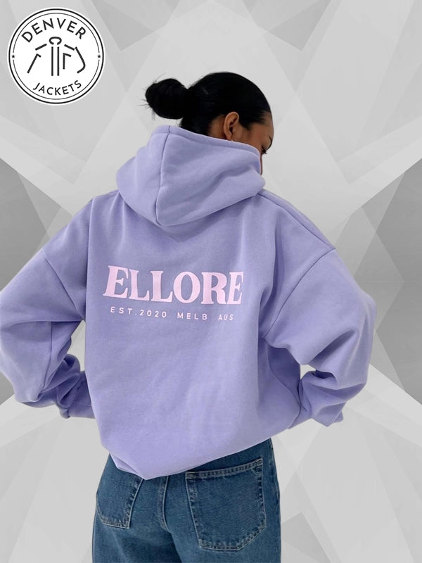 Ellore Hoodie Purple