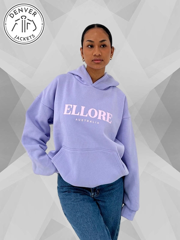 Ellore Purple Hoodie