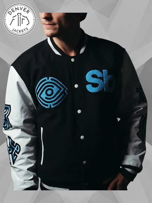 Eternal Black Varsity Spiritbox Jacket