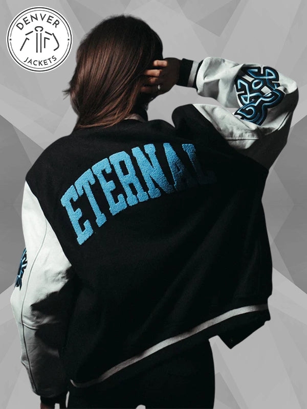 Eternal Varsity Jacket Black