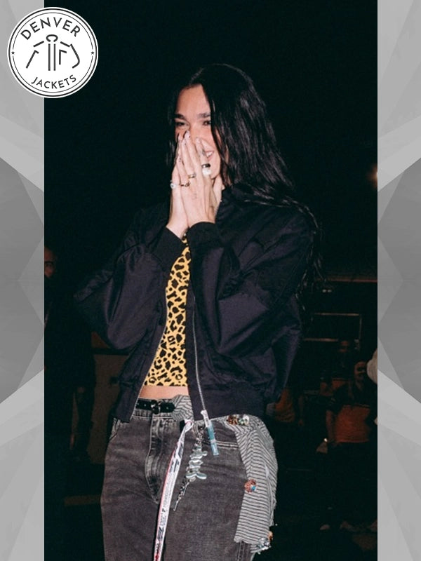 F1 Grand Prix Monaco Dua Lipa Porsche Black Jacket