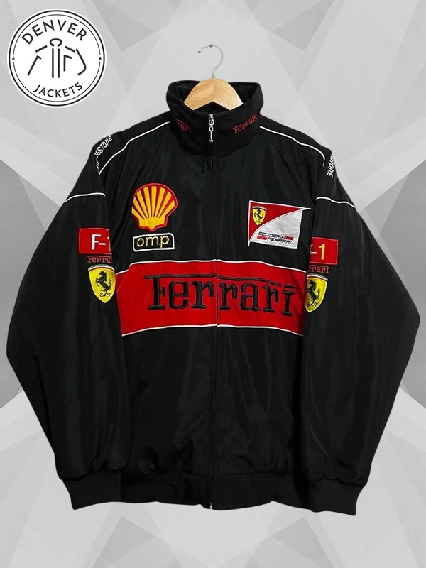 F1 Racing Scuderia Ferrari Jacket Black