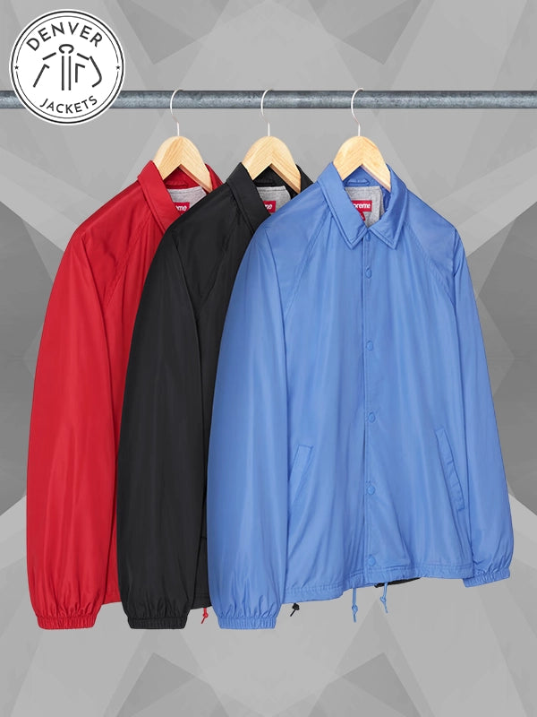 FW25 Supreme Old English Arc Coaches Jacket