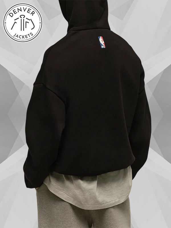 Fear Of God Essentials x NBA Hoodie Black