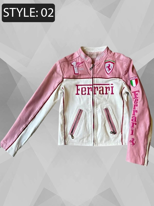 Ferrari Pink Racing Jacket