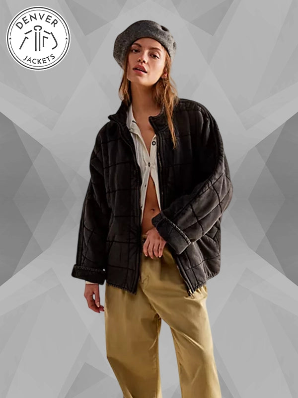 Free People Quilted Jacket