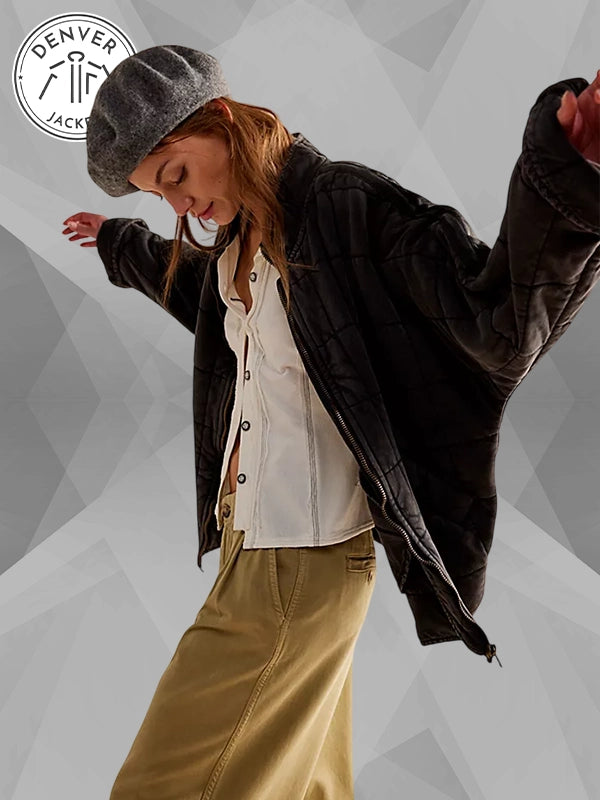 Free People Quilted Jacket