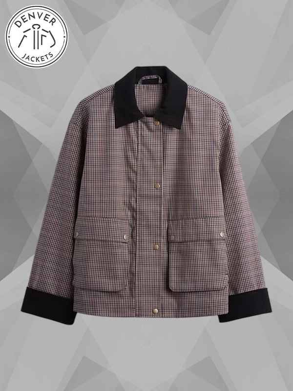 GAP Barn Jacket Plaid