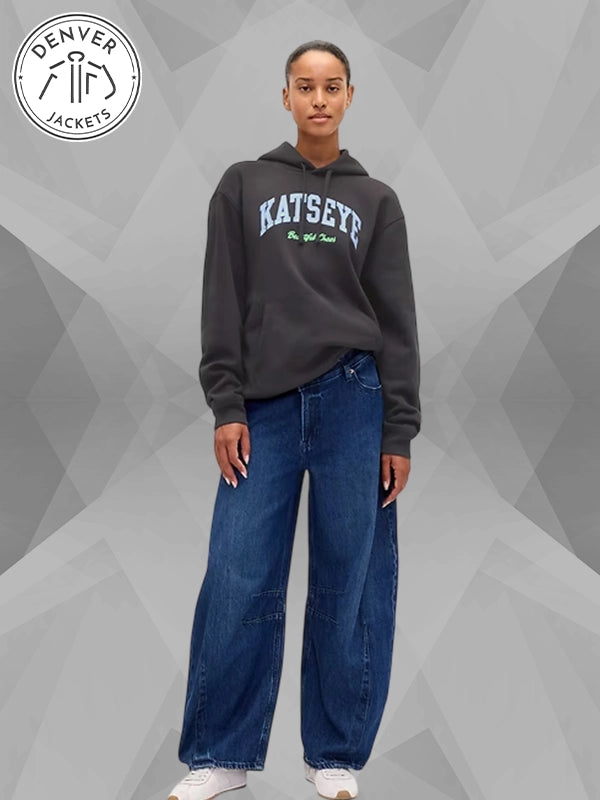 GAP x Katseye Hoodie Moonless Night Black