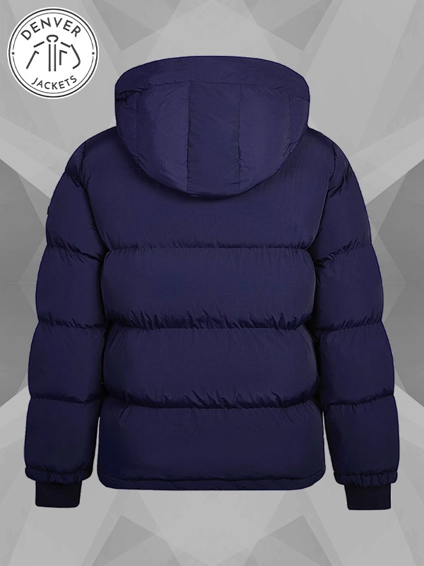 Gabos London Puffer Jacket Navy