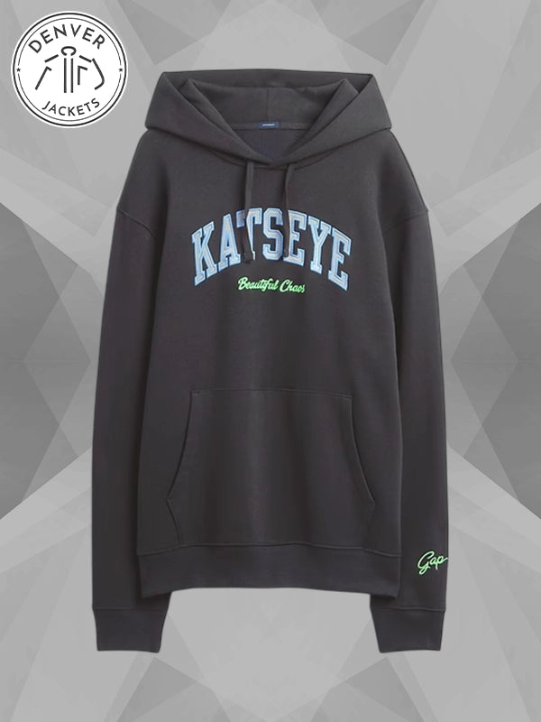 Gap Katseye Hoodie Black and Green