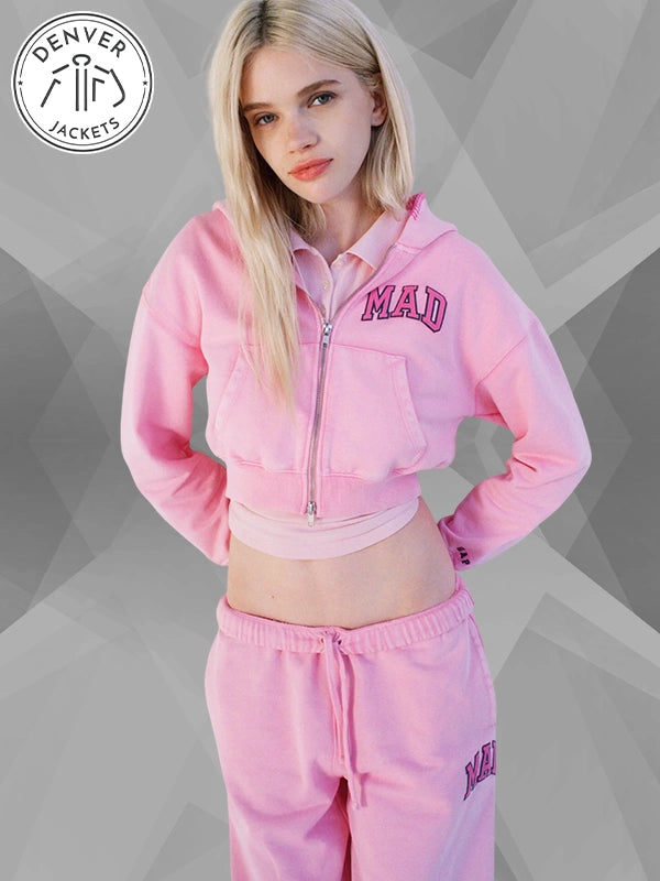 Gap Madhappy Cropped Hoodie Pink