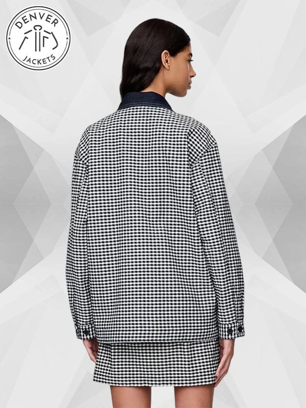 Gap x DOEN Gingham Denim Jacket