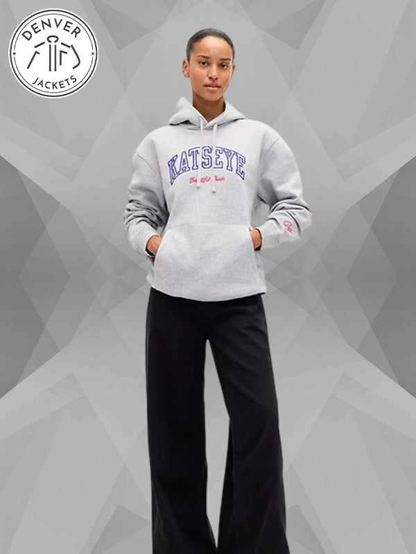 Gap x katseye hoodie Heather Grey