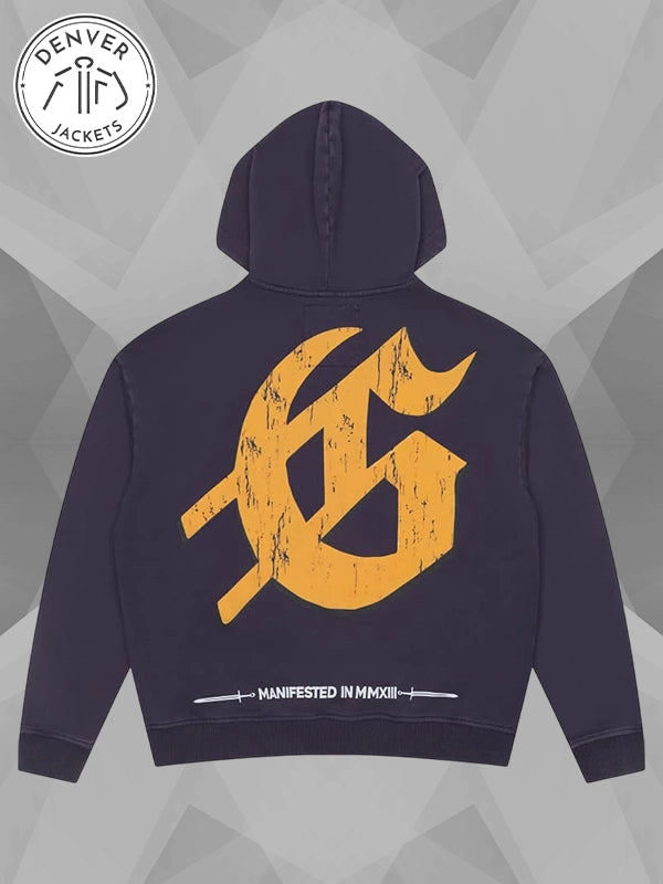 Godspeed Chrome Liberty Zip Hoodie Navy