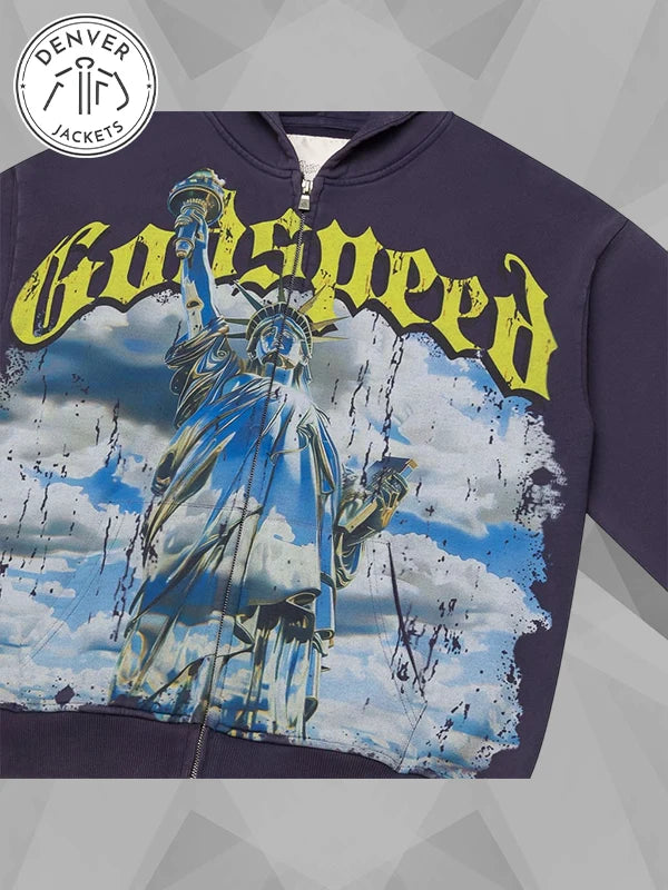 Godspeed Hoodie Chrome Liberty