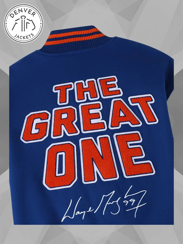 Gretzky The Great One Varsity Jacket OVO