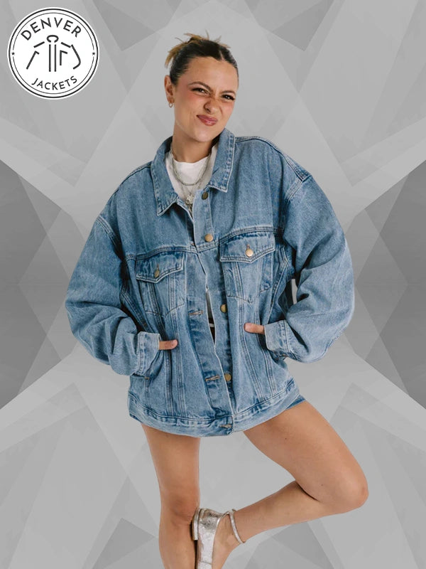 Grey Bandit Jean Jacket