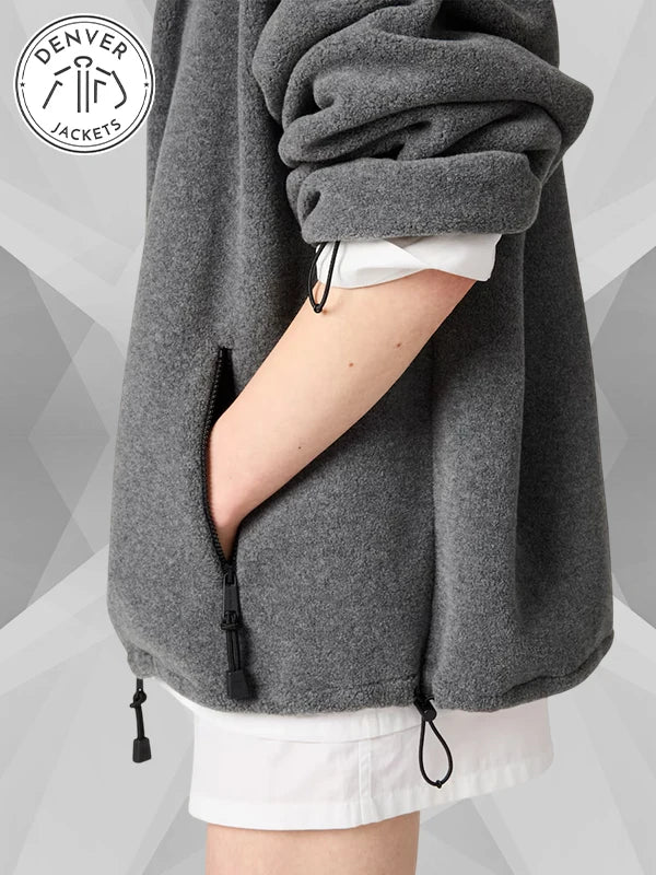 Grey Miu Miu Jacket Fleece