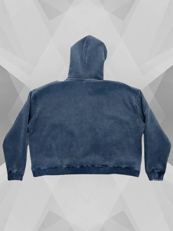 Gv Gallery Raspberry Hills Blue Zip Up Hoodie