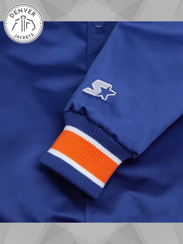 HOMAGE X Starter NY Mets Satin Jacket Blue
