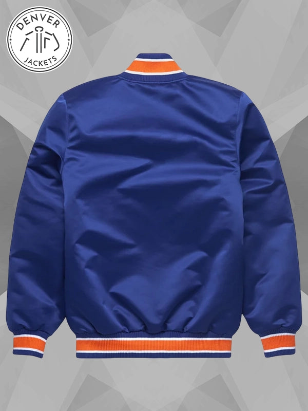 HOMAGE X Starter New York Mets Satin Jacket Blue