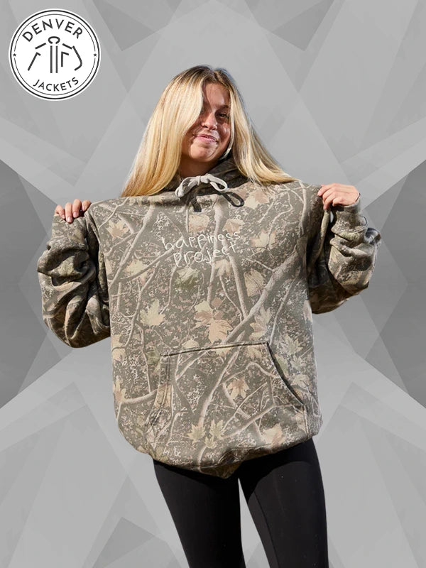 Happiness Project Mental Health Matters Camo Hoodie Sweatshirt