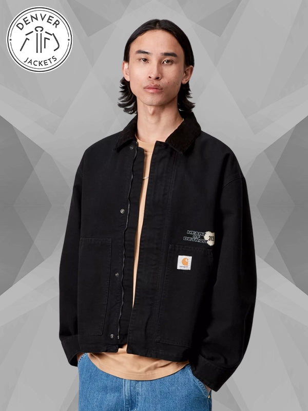 Heart Of Detroit Arcan Graphic Carhartt WIP Jacket Black