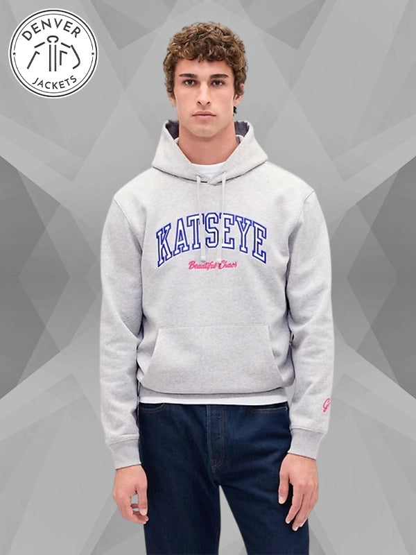 Heather Grey Gap katseye hoodie UK