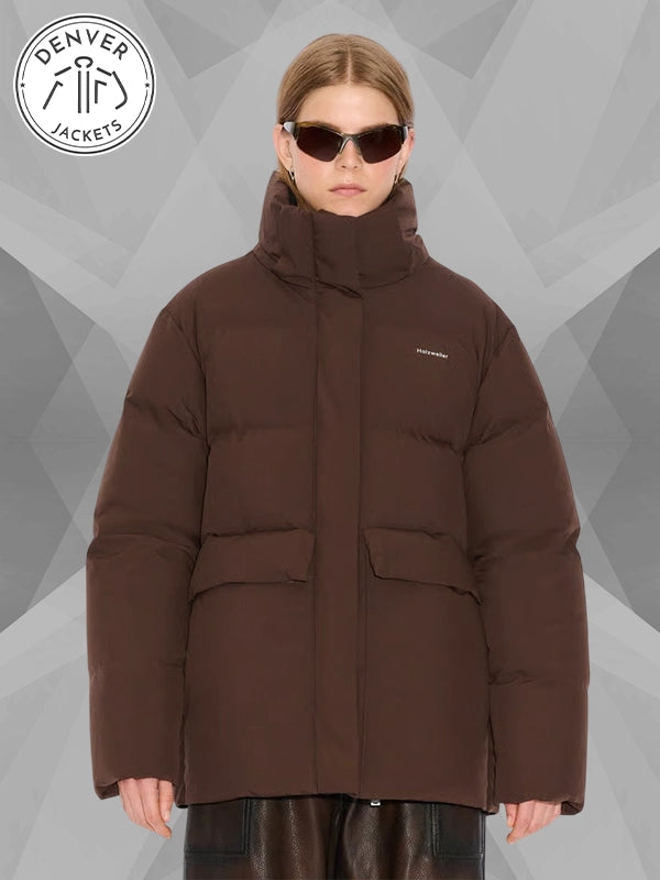 Holzweiler Down Jacket Brown