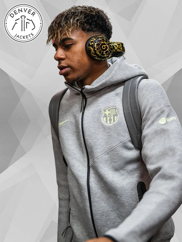 Hoodie Tech Fleece Barca Nike