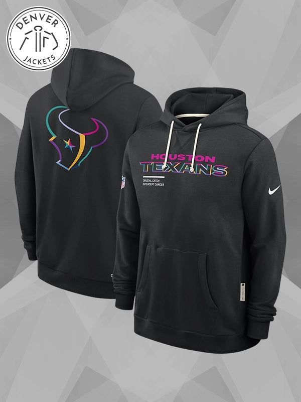 Houston Texans 2025 Crucial Catch Hoodie
