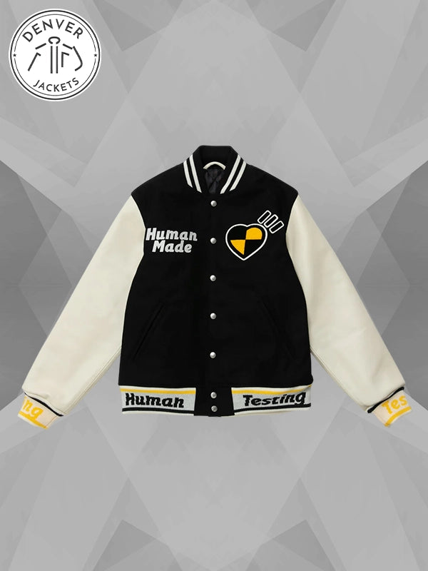 Human Made x ASAP Rocky Varsity Jacket Black