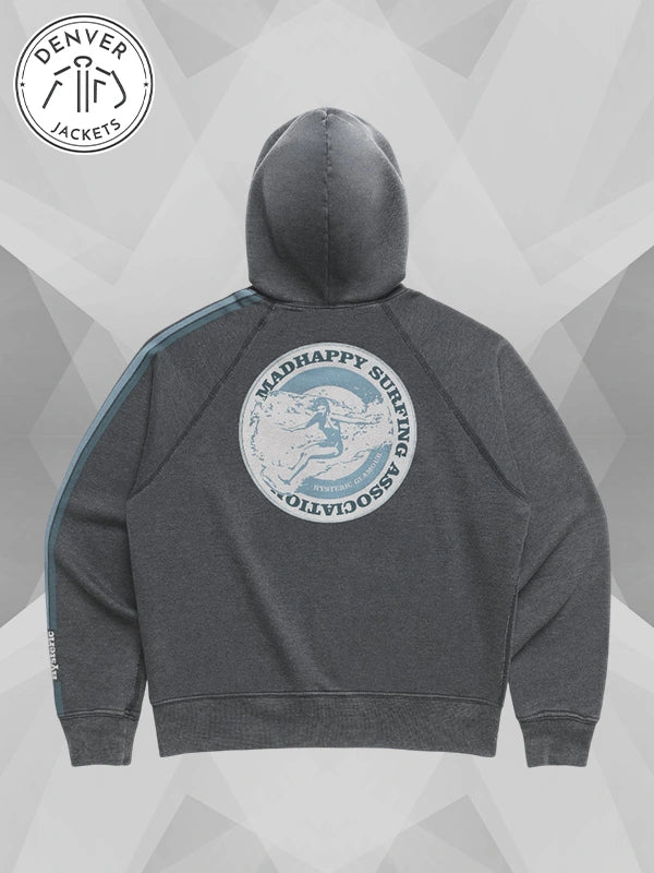 Hysteric Glamour Madhappy Surfing Association Hoodie Grey