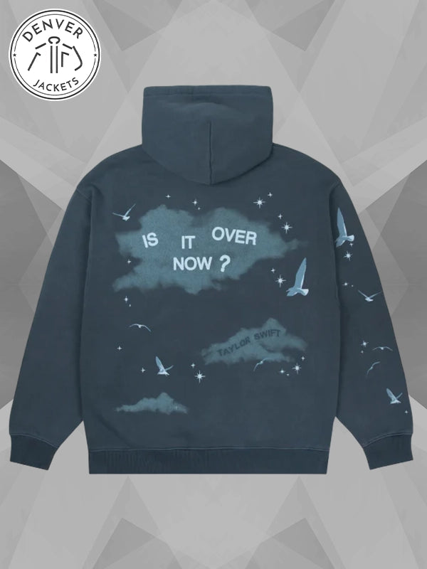 Is It Over Now Taylor Swift 1989 Hoodie Blue