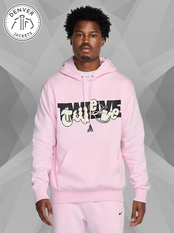 Ja Morant Nike Hoodie Pink