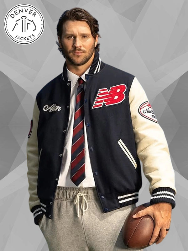 Josh Allen New Balance Varsity Jacket Navy